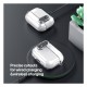 Θήκη TPU & PC Dux Ducis PECL Apple AirPods 4 με Γάντζο Γκρι Θήκη TPU & PC Dux Ducis PECL Apple AirPods 4 με Γάντζο Γκρι