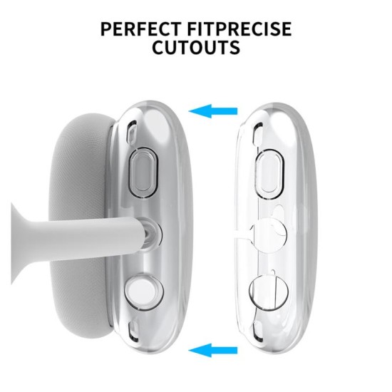 Θήκη TPU Full Cover AhaStyle PT-LC07 Apple AirPods Max Διάφανο Θήκη TPU Full Cover AhaStyle PT-LC07 Apple AirPods Max Διάφανο