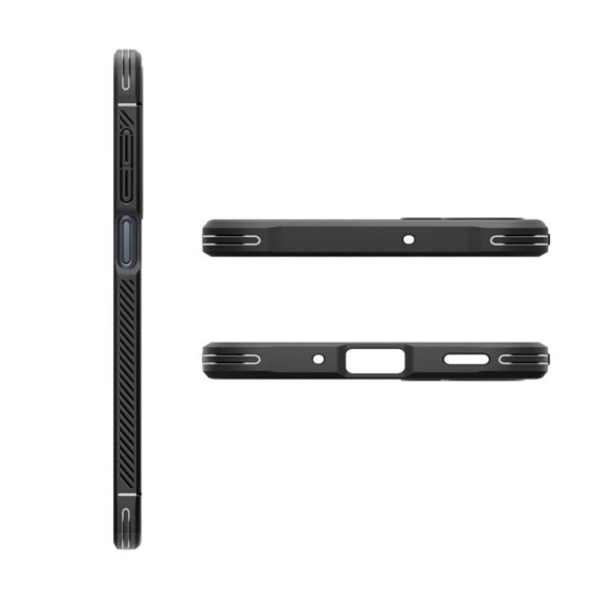 Θήκη Soft TPU Spigen Rugged Armor Samsung A165 Galaxy A16/ A166B Galaxy A16 5G Μαύρο Θήκη Soft TPU Spigen Rugged Armor Samsung A165 Galaxy A16/ A166B Galaxy A16 5G Μαύρο
