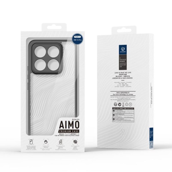 Θήκη TPU & PC Dux Ducis Aimo Xiaomi 15 Pro 5G Μαύρο