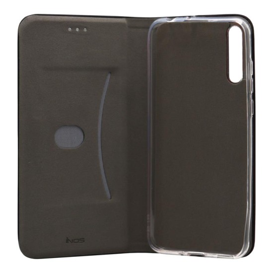 Θήκη Flip Book inos Huawei P Smart S Curved S-Folio Μαύρο Θήκη Flip Book inos Huawei P Smart S Curved S-Folio Μαύρο