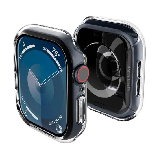 Θήκη PC Spigen Thin Fit Apple Watch 10 42mm Διάφανο Θήκη PC Spigen Thin Fit Apple Watch 10 42mm Διάφανο