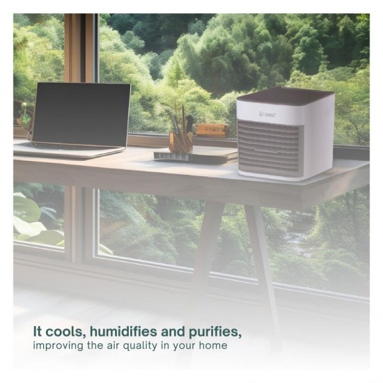 Επιτραπέζιος Ανεμιστήρας Niaros Beteni Air Cooler USB 5W Λευκό Επιτραπέζιος Ανεμιστήρας Niaros Beteni Air Cooler USB 5W Λευκό