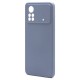Θήκη Liquid Silicon inos Xiaomi Poco X4 Pro 5G L-Cover Γκρι-Μπλε Θήκη Liquid Silicon inos Xiaomi Poco X4 Pro 5G L-Cover Γκρι-Μπλε