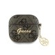Θήκη PC Guess Apple AirPods 4 (2024) Charm Collection 4G Καφέ