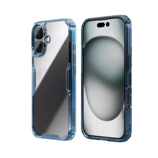 Θήκη Soft TPU & PC Nillkin Nature Pro Apple iPhone 16 Μπλε Θήκη Soft TPU & PC Nillkin Nature Pro Apple iPhone 16 Μπλε