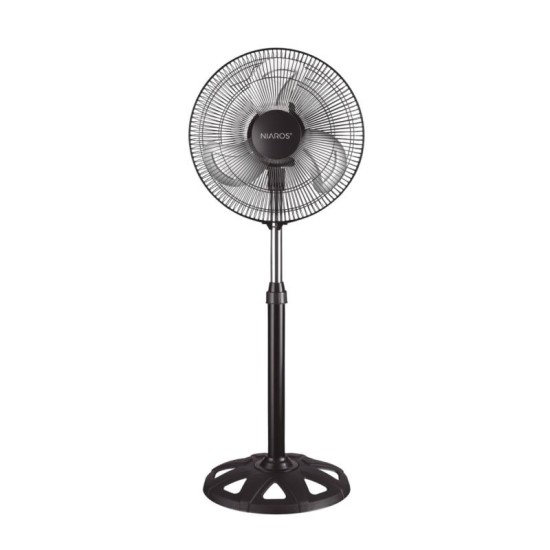 Επιδαπέδιος Ανεμιστήρας Μεταλλικός Niaros Vicari 37W Μαύρο Επιδαπέδιος Ανεμιστήρας Μεταλλικός Niaros Vicari 37W Μαύρο