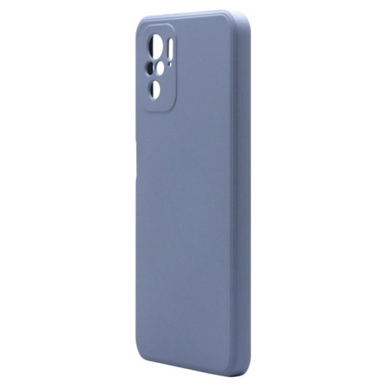 Θήκη Liquid Silicon inos Xiaomi Poco M5S/ Redmi Note 10/ 10S L-Cover Γκρι-Μπλε Θήκη Liquid Silicon inos Xiaomi Poco M5S/ Redmi Note 10/ 10S L-Cover Γκρι-Μπλε