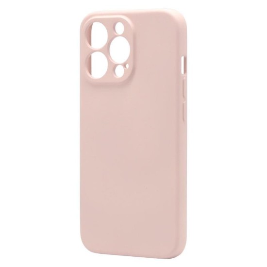 Θήκη Liquid Silicon inos Apple iPhone 13 Pro L-Cover Σομόν Θήκη Liquid Silicon inos Apple iPhone 13 Pro L-Cover Σομόν