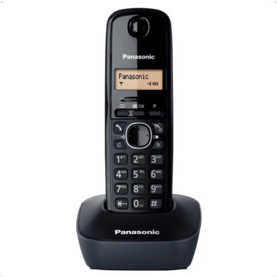 Ασύρματο Τηλέφωνο Panasonic KX-TG1611 Μαύρο