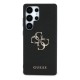 Θήκη PU Guess Samsung Galaxy S25 Ultra Hardcase Grained Big Logo 4G Μαύρο Θήκη PU Guess Samsung Galaxy S25 Ultra Hardcase Grained Big Logo 4G Μαύρο