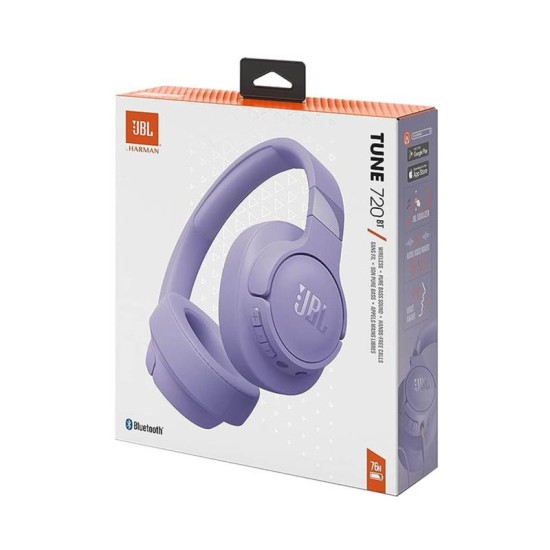 Ασύρματα Ακουστικά Κεφαλής JBL Tune 720BT Μωβ