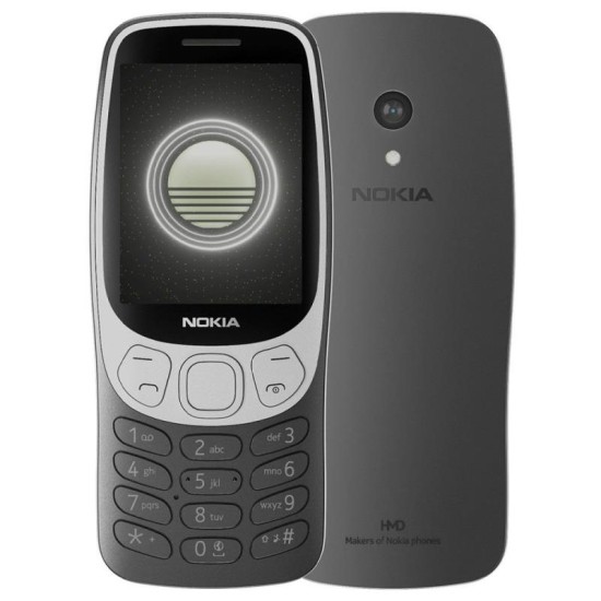 Κινητό Τηλέφωνο Nokia 3210 4G (2024) (Dual SIM) Μαύρο Κινητό Τηλέφωνο Nokia 3210 4G (2024) (Dual SIM) Μαύρο