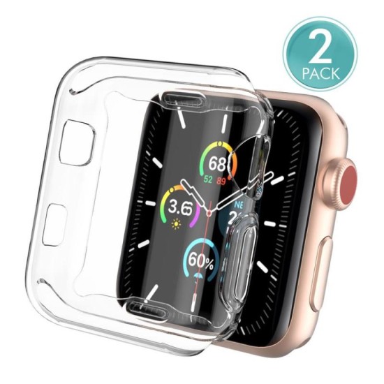 Θήκη TPU Ahastyle WA05 Premium Apple Watch 1/ 2/ 3 38mm Διάφανο (2 τεμ.) Θήκη TPU Ahastyle WA05 Premium Apple Watch 1/ 2/ 3 38mm Διάφανο (2 τεμ.)
