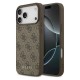Θήκη PU Guess Apple iPhone 17 Pro Max Hardcase Classic Logo 4G Καφέ Θήκη PU Guess Apple iPhone 17 Pro Max Hardcase Classic Logo 4G Καφέ