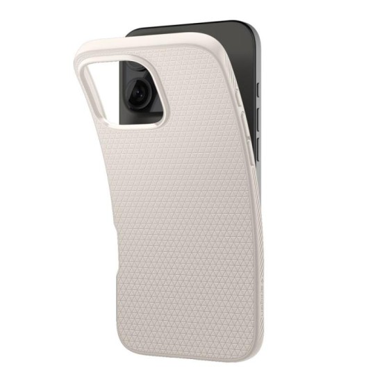 Θήκη Soft TPU Spigen Liquid Air Apple iPhone 16 Prο Τιτάνιο Θήκη Soft TPU Spigen Liquid Air Apple iPhone 16 Prο Τιτάνιο