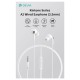 Hands Free Stereo Devia EM106 A2 3.5mm Kintone Λευκό Hands Free Stereo Devia EM106 A2 3.5mm Kintone Λευκό