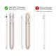Βάση Στήριξης Premium Σιλικόνης Ahastyle PT112 για Apple Pencil 1 & 2 Ροζ Βάση Στήριξης Premium Σιλικόνης Ahastyle PT112 για Apple Pencil 1 & 2 Ροζ