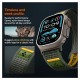 Λουράκι Spigen Athlex Air Apple Watch 6/ 7/ 8/ 9/ 10/ SE/ Ultra 1/ 2 (44/ 45/ 46/ 49mm) Active Πράσινο