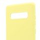 Θήκη Liquid Silicon inos Samsung G975F Galaxy S10 Plus L-Cover Κίτρινο Θήκη Liquid Silicon inos Samsung G975F Galaxy S10 Plus L-Cover Κίτρινο
