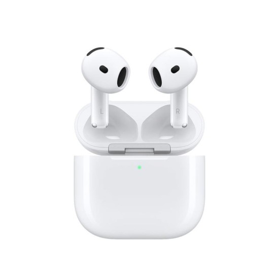 Ακουστικό Bluetooth Apple MXP93 AirPods 4 με ANC Λευκό