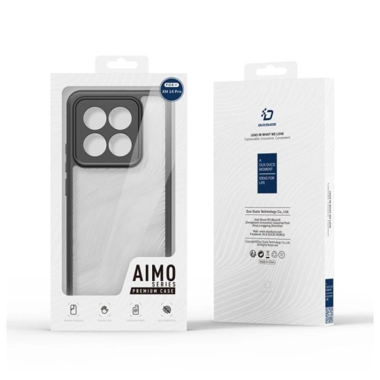 Θήκη TPU & PC Dux Ducis Aimo Xiaomi 14 Pro 5G Μαύρο Θήκη TPU & PC Dux Ducis Aimo Xiaomi 14 Pro 5G Μαύρο