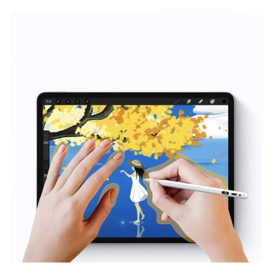 Πενάκι Οθόνης Universal Dux Ducis SP-02 Stylus για iPad 2018 ή Μεταγενέστερο Λευκό Πενάκι Οθόνης Universal Dux Ducis SP-02 Stylus για iPad 2018 ή Μεταγενέστερο Λευκό