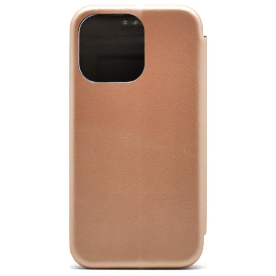 Θήκη Flip Book inos Apple iPhone 13 Pro Curved M-Folio Χρυσό Θήκη Flip Book inos Apple iPhone 13 Pro Curved M-Folio Χρυσό