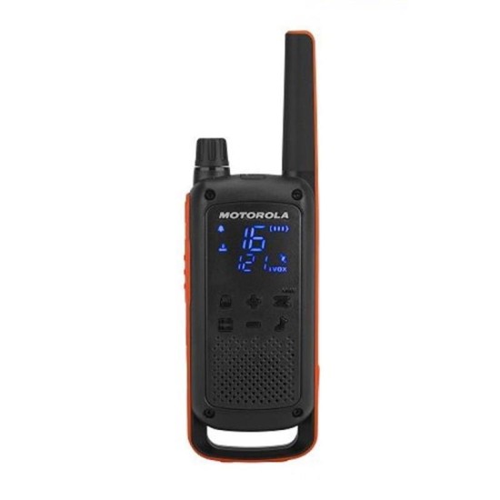 Walkie Talkie Motorola Talkabout T82 & Φορτιστής Μαύρο-Πορτοκαλί (2 τεμ.) Walkie Talkie Motorola Talkabout T82 & Φορτιστής Μαύρο-Πορτοκαλί (2 τεμ.)