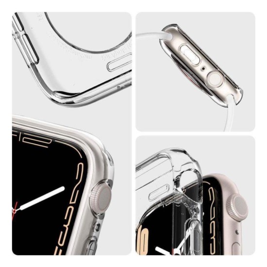 Θήκη TPU Spigen Liquid Crystal Apple Watch 4/ 5/ 6/ 7/ 8/ 9/ SE 40mm/ 41mm Διάφανο Θήκη TPU Spigen Liquid Crystal Apple Watch 4/ 5/ 6/ 7/ 8/ 9/ SE 40mm/ 41mm Διάφανο