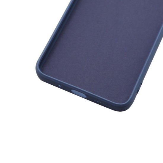 Θήκη Liquid Silicon inos Xiaomi Redmi 12 L-Cover Ματ Γκρι-Μπλε Θήκη Liquid Silicon inos Xiaomi Redmi 12 L-Cover Ματ Γκρι-Μπλε