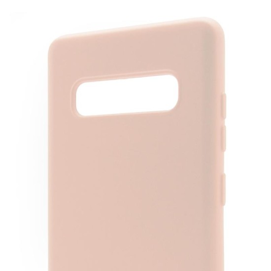Θήκη Liquid Silicon inos Samsung G975F Galaxy S10 Plus L-Cover Σομόν Θήκη Liquid Silicon inos Samsung G975F Galaxy S10 Plus L-Cover Σομόν