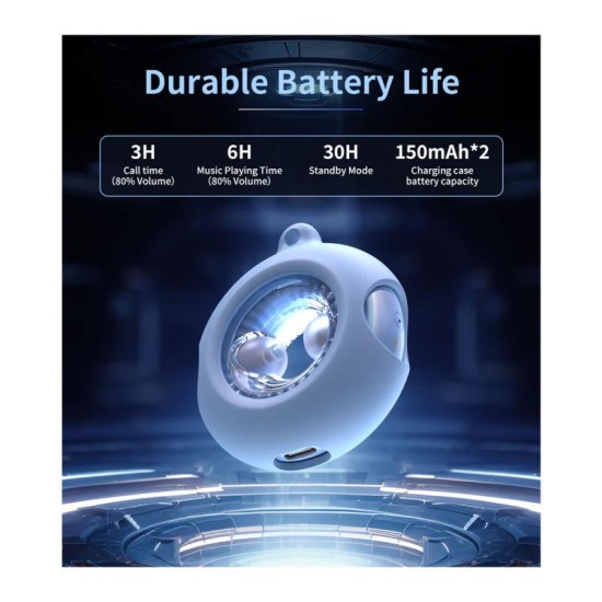 True Wireless Ακουστικά Bluetooth Choetech BH-T22 Μπλε True Wireless Ακουστικά Bluetooth Choetech BH-T22 Μπλε