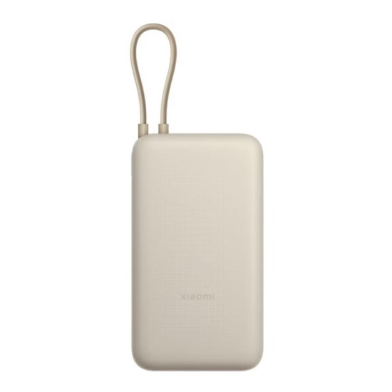 Φορτιστής Ανάγκης Ταχείας Φόρτισης Xiaomi BHR8851GL 33W 20000mAh με Ενσωματωμένο Καλώδιο Μπεζ Φορτιστής Ανάγκης Ταχείας Φόρτισης Xiaomi BHR8851GL 33W 20000mAh με Ενσωματωμένο Καλώδιο Μπεζ