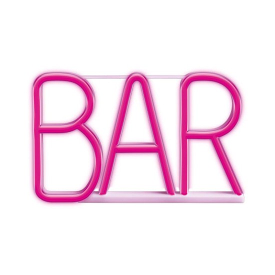 Neon LED Forever Light FLNE24 BAR (USB/Μπαταρίας & On/Off) Ροζ Neon LED Forever Light FLNE24 BAR (USB/Μπαταρίας & On/Off) Ροζ