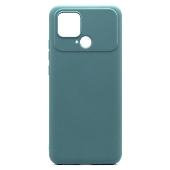 Θήκη Soft TPU inos Xiaomi Poco C40 S-Cover Πετρόλ Θήκη Soft TPU inos Xiaomi Poco C40 S-Cover Πετρόλ
