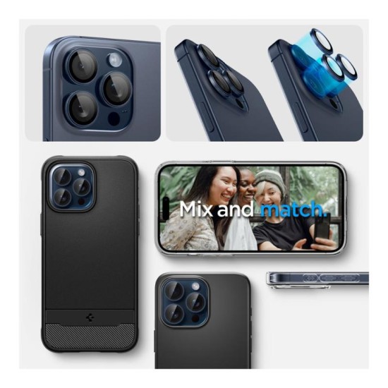 Προστατευτικό Κάλυμμα Κάμερας Spigen Optik.tR EZ-FIT για Τζαμάκι Κάμερας Apple iPhone14 Pro/ 14 Pro Max/ 15 Pro/ 15 Pro Max/ 16 Pro/ 16 Pro Max Μπλε Τιτάνιο (2 τεμ.) Προστατευτικό Κάλυμμα Κάμερας Spigen Optik.tR EZ-FIT για Τζαμάκι Κάμερας Apple iPhone14 Pro/ 14 Pro Max/ 15 Pro/ 15 Pro Max/ 16 Pro/ 16 Pro Max Μπλε Τιτάνιο (2 τεμ.)