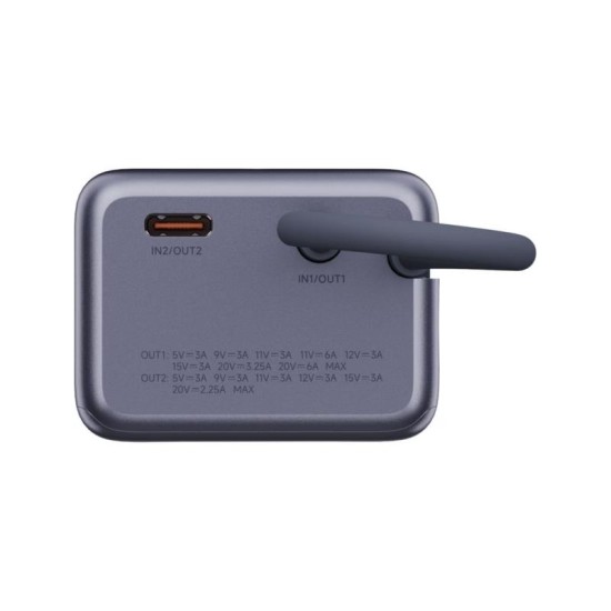 Φορτιστής Ανάγκης Ταχείας Φόρτισης Xiaomi BHR9361GL 165W 10000mAh με Ενσωματωμένο Καλώδιο Γκρι Φορτιστής Ανάγκης Ταχείας Φόρτισης Xiaomi BHR9361GL 165W 10000mAh με Ενσωματωμένο Καλώδιο Γκρι