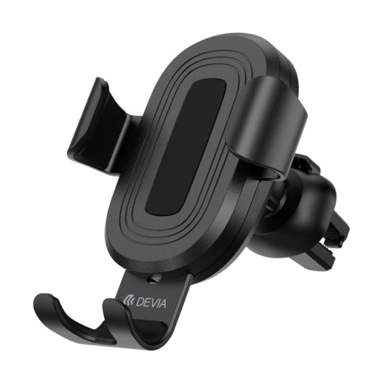 Universal Βάση Στήριξης Αεραγωγού Αυτοκινήτου Devia EA194 Gravity Sensor με Ασύρματη Φόρτιση 10W Μαύρο Universal Βάση Στήριξης Αεραγωγού Αυτοκινήτου Devia EA194 Gravity Sensor με Ασύρματη Φόρτιση 10W Μαύρο