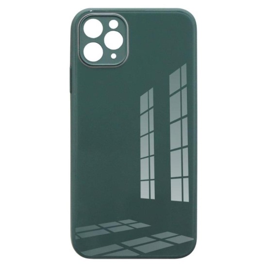 Θήκη TPU & Glass inos Apple iPhone 11 Pro Max CamGuard Πράσινο Θήκη TPU & Glass inos Apple iPhone 11 Pro Max CamGuard Πράσινο
