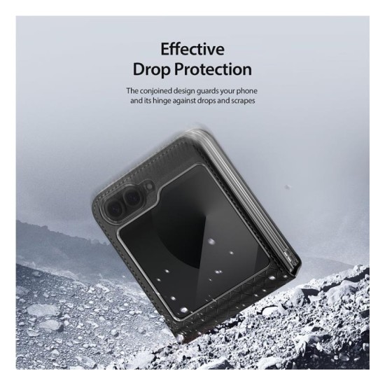 Θήκη Δερμάτινη PU Dux Ducis Bril Samsung Z Flip 6 5G Μαύρο Θήκη Δερμάτινη PU Dux Ducis Bril Samsung Z Flip 6 5G Μαύρο