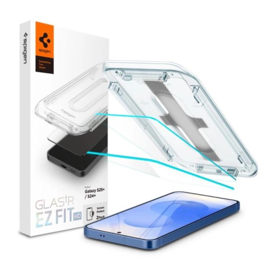 Tempered Glass Full Face Spigen Glas.tR EZ-FIT Samsung S926B Galaxy S24 Plus 5G/ S936B Galaxy S25 Plus 5G (2 τεμ.) Tempered Glass Full Face Spigen Glas.tR EZ-FIT Samsung S926B Galaxy S24 Plus 5G/ S936B Galaxy S25 Plus 5G (2 τεμ.)