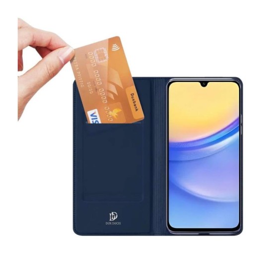Θήκη Flip Dux Ducis Skin Pro Samsung A165 Galaxy A16/ A166B Galaxy A16 5G Μπλε Θήκη Flip Dux Ducis Skin Pro Samsung A165 Galaxy A16/ A166B Galaxy A16 5G Μπλε