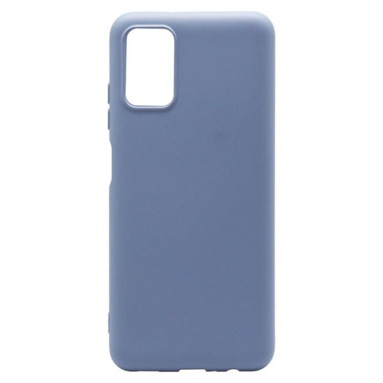 Θήκη Liquid Silicon inos Samsung A037F Galaxy A03s L-Cover Γκρι-Μπλε Θήκη Liquid Silicon inos Samsung A037F Galaxy A03s L-Cover Γκρι-Μπλε