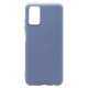 Θήκη Liquid Silicon inos Samsung A037F Galaxy A03s L-Cover Γκρι-Μπλε Θήκη Liquid Silicon inos Samsung A037F Galaxy A03s L-Cover Γκρι-Μπλε