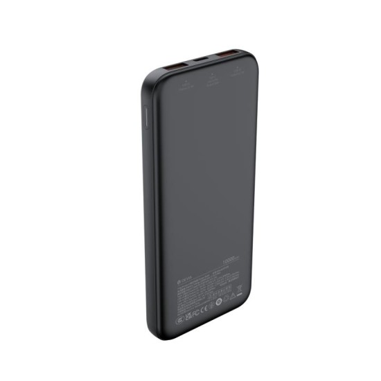 Φορτιστής Ανάγκης Devia EP198 Full Compatible 22.5W 10000mAh με Ψηφιακή Οθόνη Smart Μαύρο