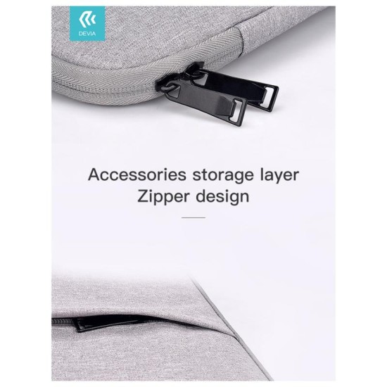 Θήκη Devia Justyle Business Inner MacBook Air 15.4/ Pro 16.2 Μαύρο Θήκη Devia Justyle Business Inner MacBook Air 15.4"/ Pro 16.2" Μαύρο