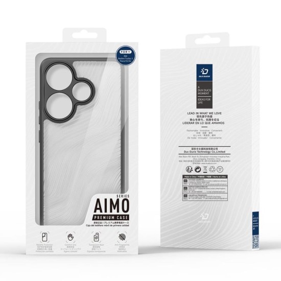 Θήκη TPU & PC Dux Ducis Aimo Xiaomi Poco F6 5G Μαύρο Θήκη TPU & PC Dux Ducis Aimo Xiaomi Poco F6 5G Μαύρο