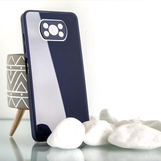 Θήκη TPU & Glass inos Apple iPhone 13 mini CamGuard Σκούρο Μπλε Θήκη TPU & Glass inos Apple iPhone 13 mini CamGuard Σκούρο Μπλε