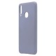 Θήκη Liquid Silicon inos Samsung A207F Galaxy A20s L-Cover Γκρι-Μπλε Θήκη Liquid Silicon inos Samsung A207F Galaxy A20s L-Cover Γκρι-Μπλε